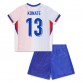 Seconda Maglia Francia Konate 13 Euro 2024 Bambino